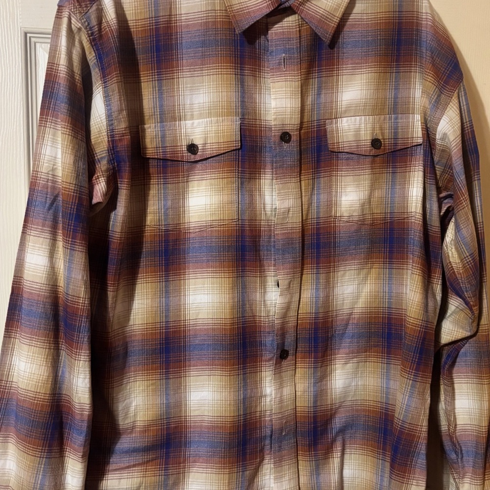 Patagonia Multicolor Plaid Organic Cotton Shirt